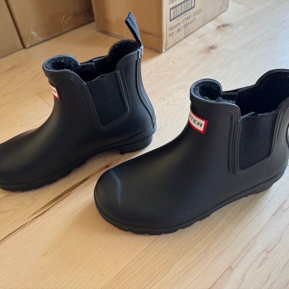 Hunter Women's Chelsea Insulated Rain Boots Size: 7 - Picture 3 of 6